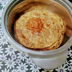 A picture of Millets Masala Mint Roti.