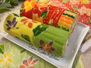 Gambar sponge cake panggang
