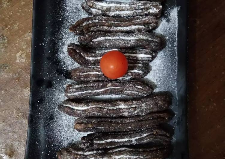 Resep Churros Oreo 🍫, satu telur tanpa mixer yang Bikin Ngiler