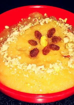 A picture of Makhandi halwa.