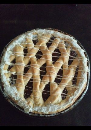 Una foto de Pastafrola de membrillo