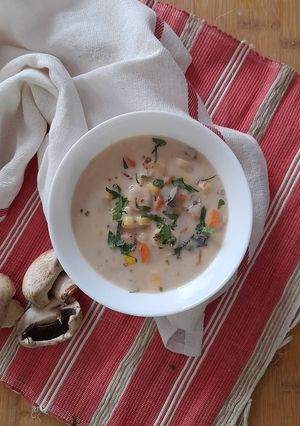 Foto resep Mushroom cream soup