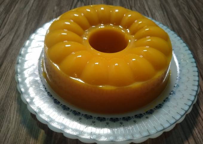 Cara membuat 23.Puding labu kuning Cara membuat 23.Puding labu kuning