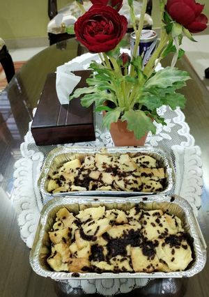 Foto resep Roti tawar kukus cokelat