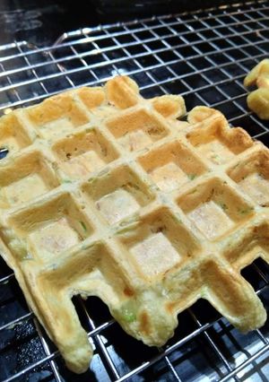 Une photo de Gaufre aux légumes