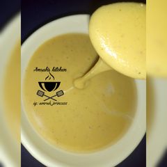 Home made condensed milk A picture of Home made condensed milk.