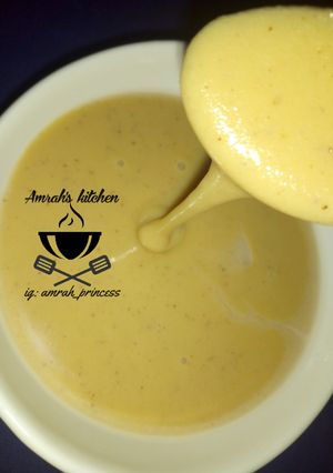 A picture of Home made condensed milk.