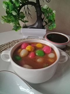 Foto resep Onde onde kuah gula merah