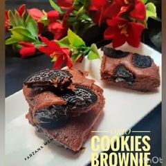 A picture of Oreo brownie.