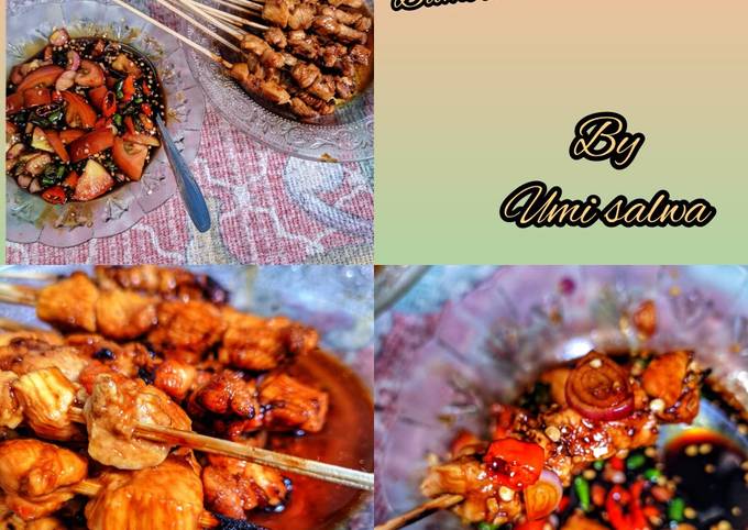 Anti Ribet, Bikin Sate Ayam Bumbu Dan Sambel Kecap Praktis