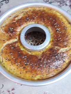 عکسی از دستور نان شیرمال صبحانه