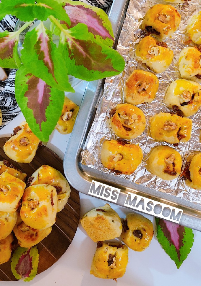 عکسی از دستور کلوچه خرمایی لقمه ای