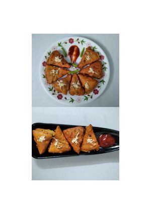 A picture of Lauki-Chhupi Leftover Roti Pakodas.