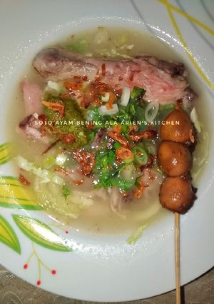 Foto resep Soto ayam bening ala Arien's kitchen