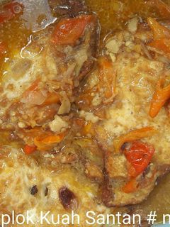 Foto resep Telor Ceplok Kuah Santan