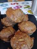 Razowe muffiny z jabłkiem i cynamonem (zdrowe)