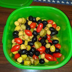 A picture of Beach Mix Olive Salad.