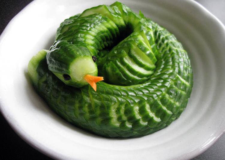Recipe of Favorite Cucumber Snake