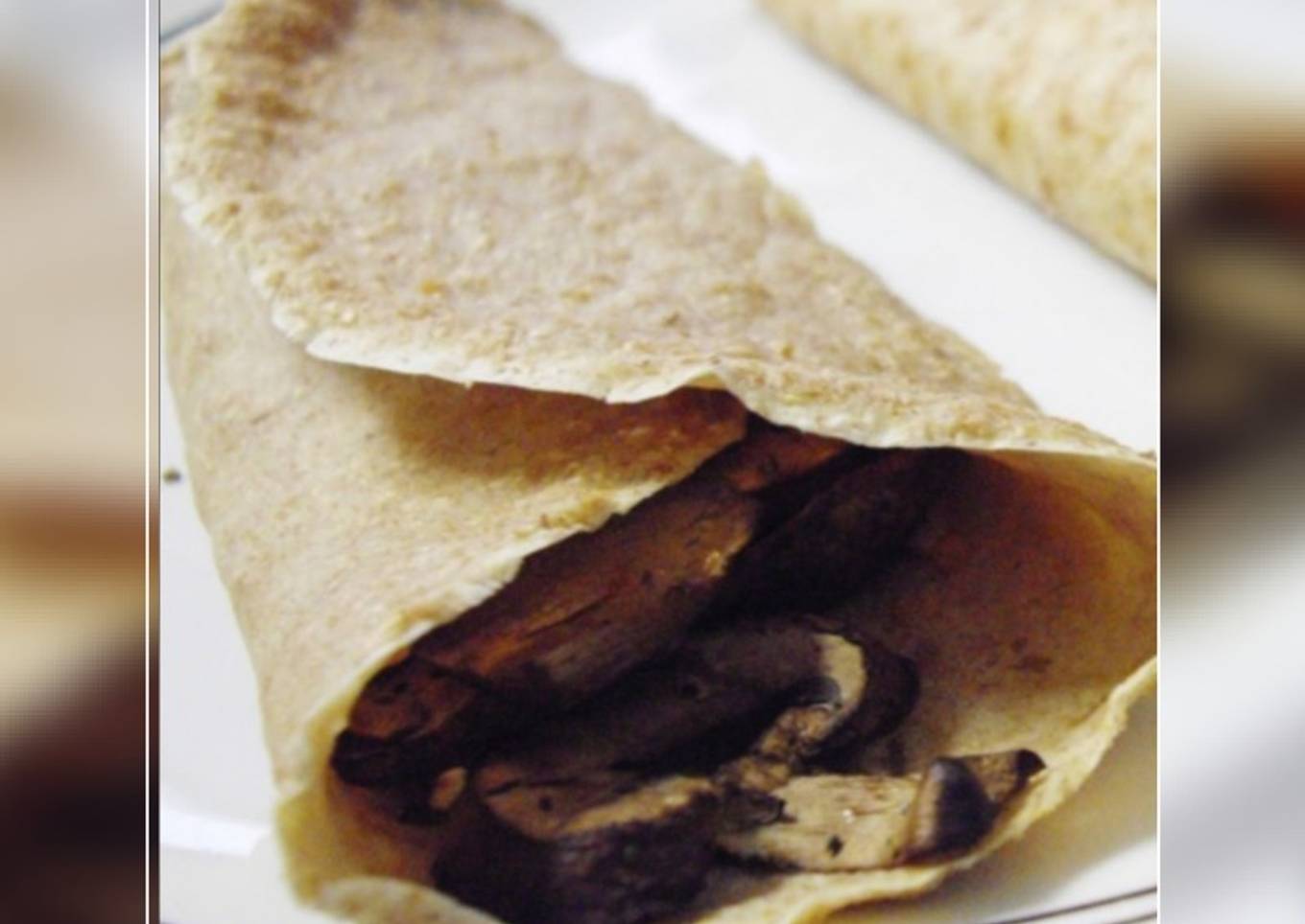 Crêpe de harina integral