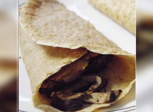 Una foto de Crêpe de harina integral