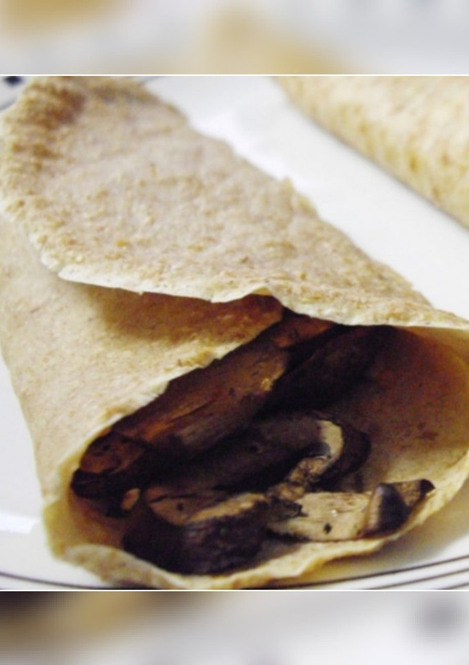 Una foto de Crêpe de harina integral
