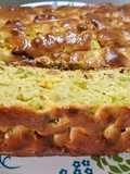 Budín húmedo de melón y coco