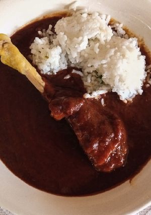 Una foto de Mole negro