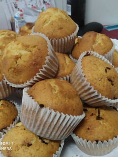 Una foto de Muffin de turrón de Jijona,