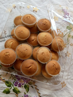 A picture of Plain cup cake.