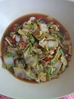Foto resep 174. Sawi Putih Saos Tiram