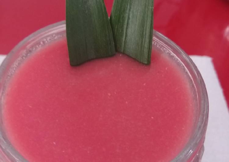 Cara Gampang Menyiapkan Juice jambu tanpa gula, Menggugah Selera