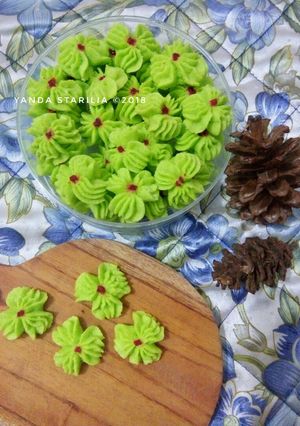 Foto resep Semprit Pandan