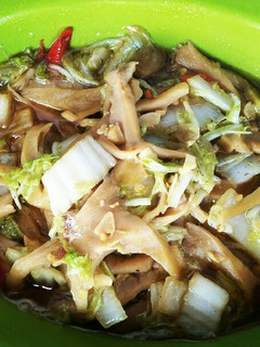 Foto resep Tumis Sawi putih jamur ala anak kos