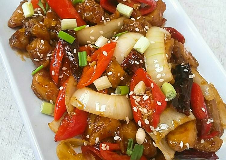 Cara Menyiapkan Kung Pao Chicken (Oriental Week, Day-4), Bikin Ngiler