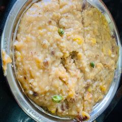 A picture of Wheat Banana Halwa.