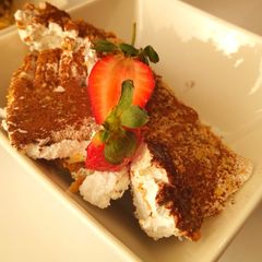 A picture of Eggless Tiramisu.