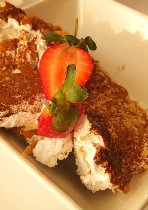A picture of Eggless Tiramisu.