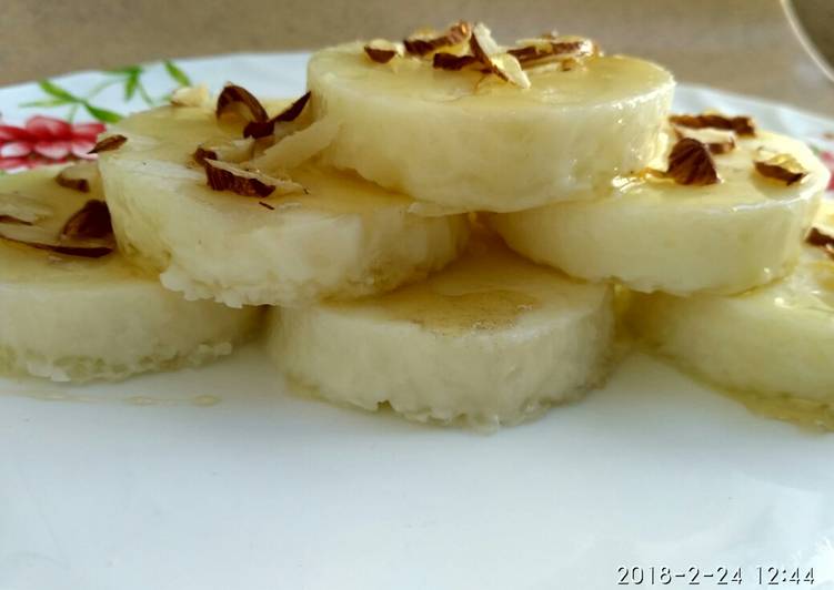 Recipe of Super Quick Homemade China Grass milk burfi