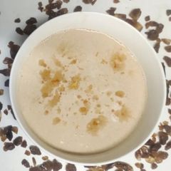 A picture of Tender coconut palm candy kheer.
