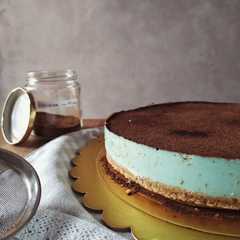 Foto di Torta fredda menta e liquirizia