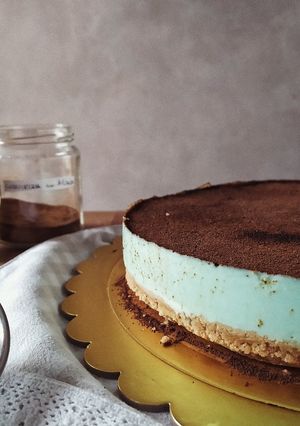 Foto di Torta fredda menta e liquirizia