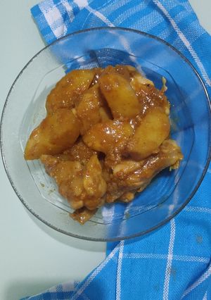Foto resep Ayam kentang bumbu nyemek