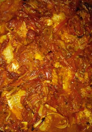 Una foto de Pescado filet de merluza al horno jugoso manjar