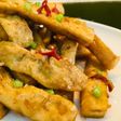 Đậu phụ rim sả ớt