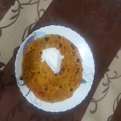 Gajar ka pratha A picture of Gajar ka pratha.