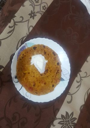 A picture of Gajar ka pratha.
