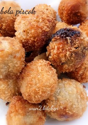 Foto resep Bola bola pisang cokelat