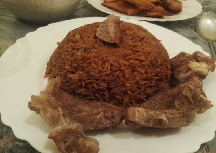 أُرز بالخلطة للشيف سهر حامد