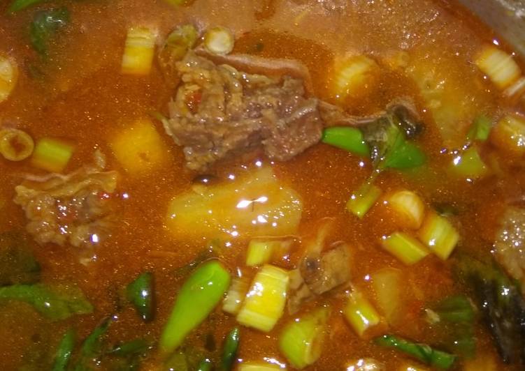 Cara Memasak Pindang tulang khas Palembang yang Gurih!