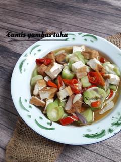 Foto resep Tumis gambas tahu